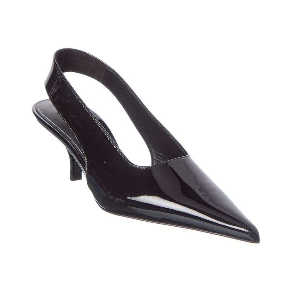 Toteme Patent Slingback Pump, Black